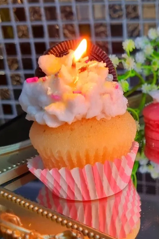 Dessert Inspired Candle - Cupcake Set